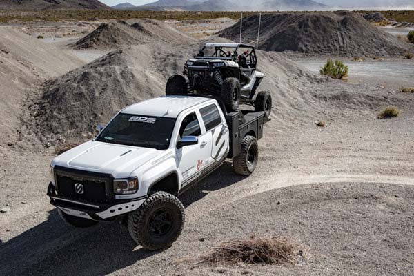 Light duty pickup truck